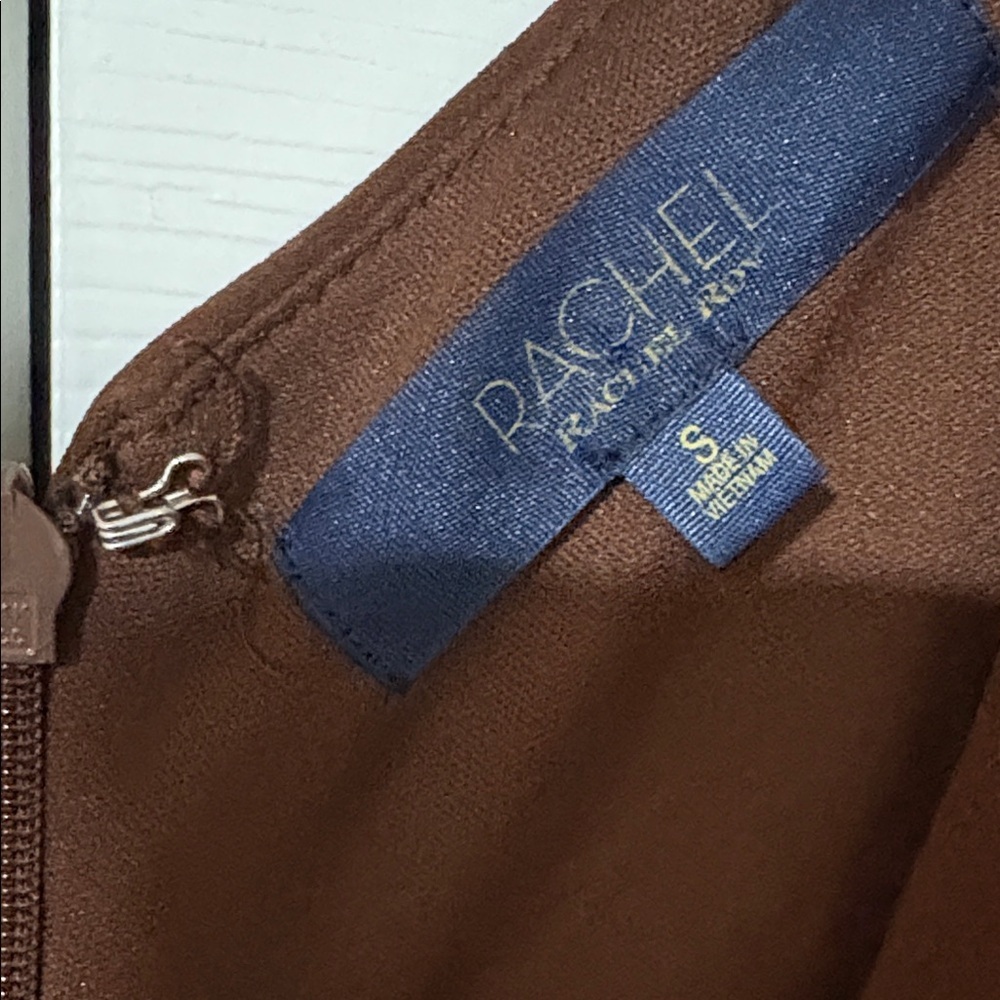 RACHEL Rachel Roy Brown Ruffled Jumpsuit Small - Picture 5 of 13